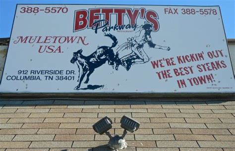 betty's parkway columbia tennessee